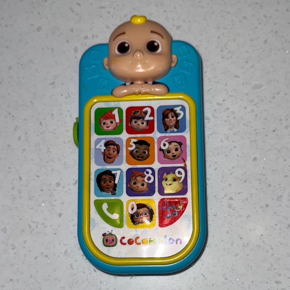 Interactive Baby Toy Phone - Blue and Yellow